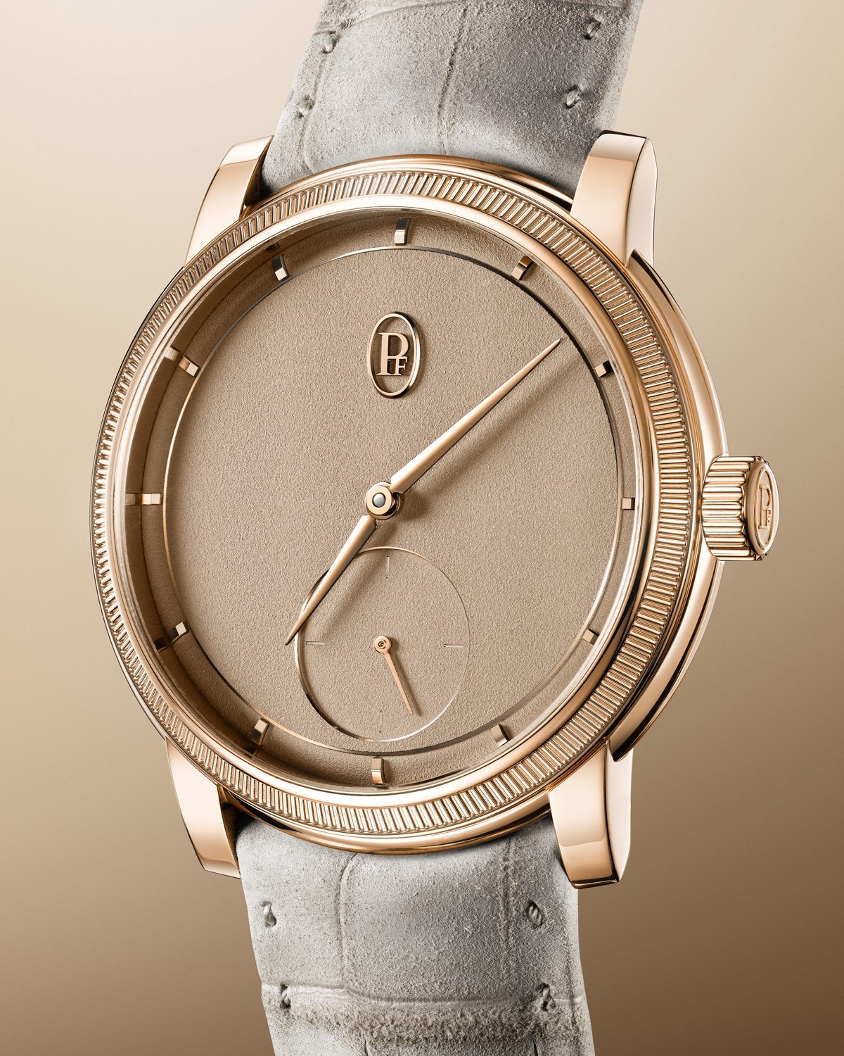 PARMIGIANI FLEURIER TORIC PETITE SECONDE ROSE GOLD DUNE