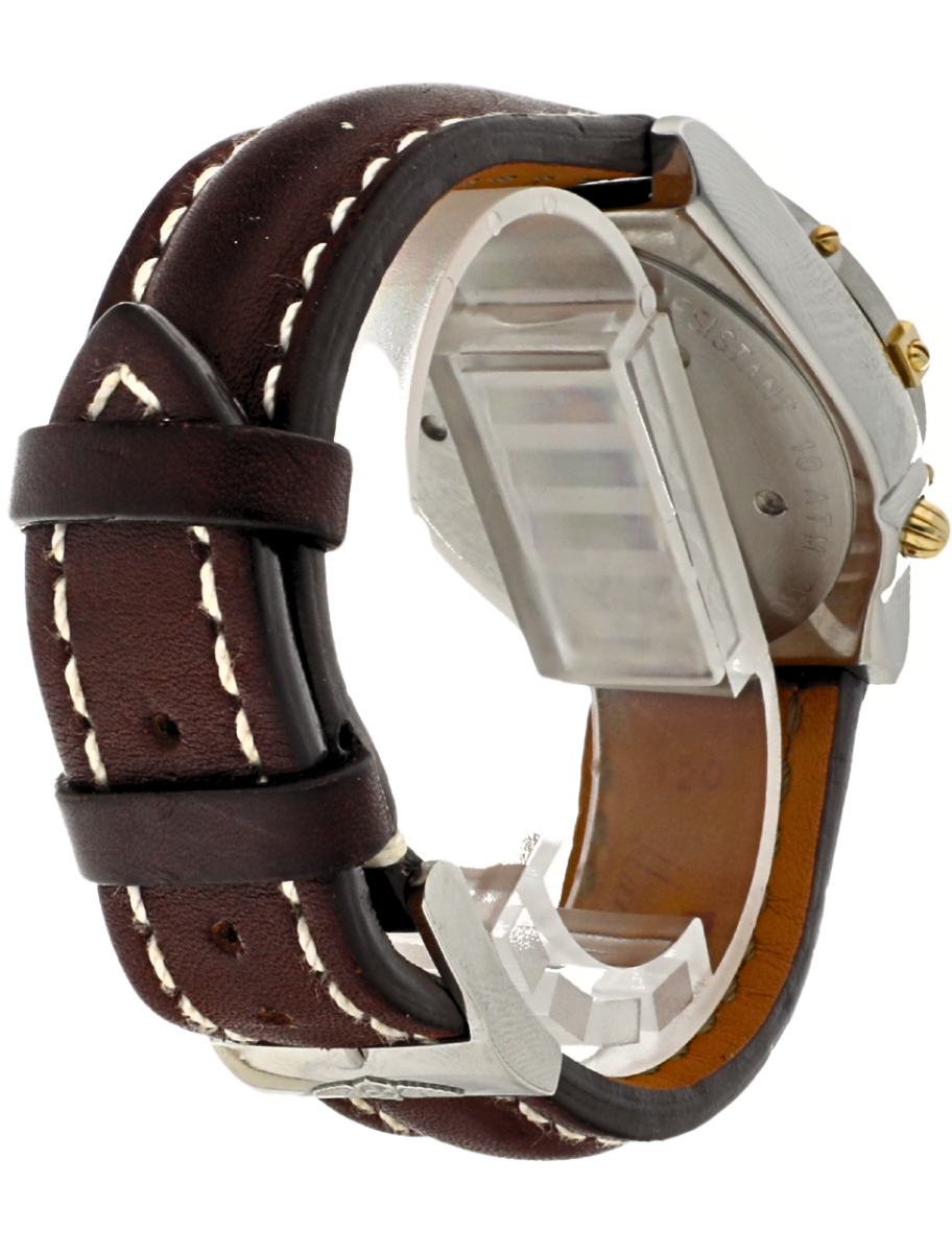 Breitling Windrider Duograph angled back left view