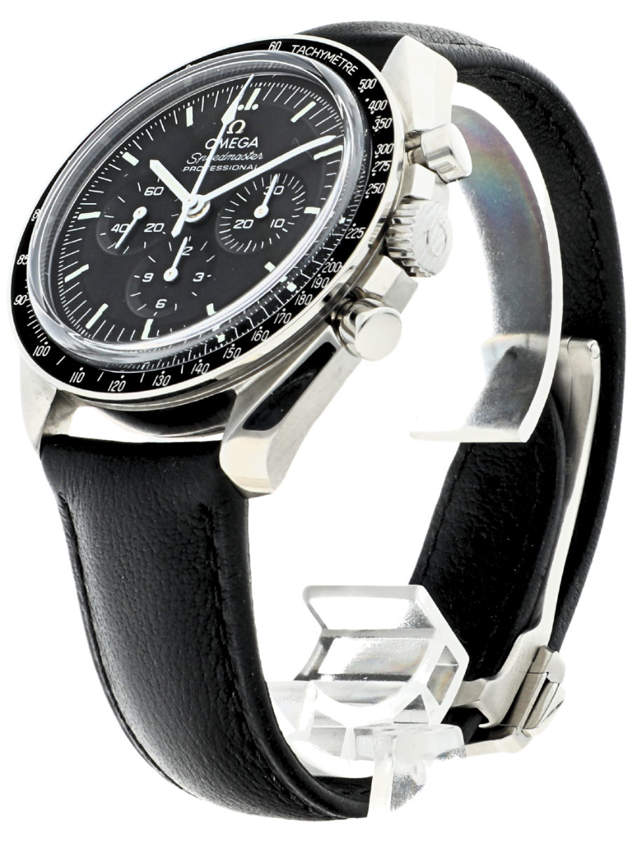 Omega Speedmaster Professional Moonwatch angled front right view