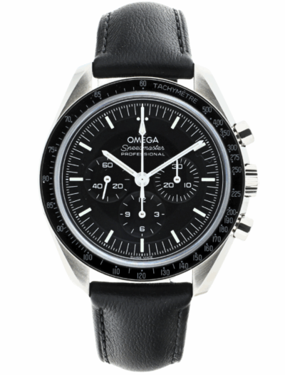 Omega Speedmaster Professional Moonwatch front facing view