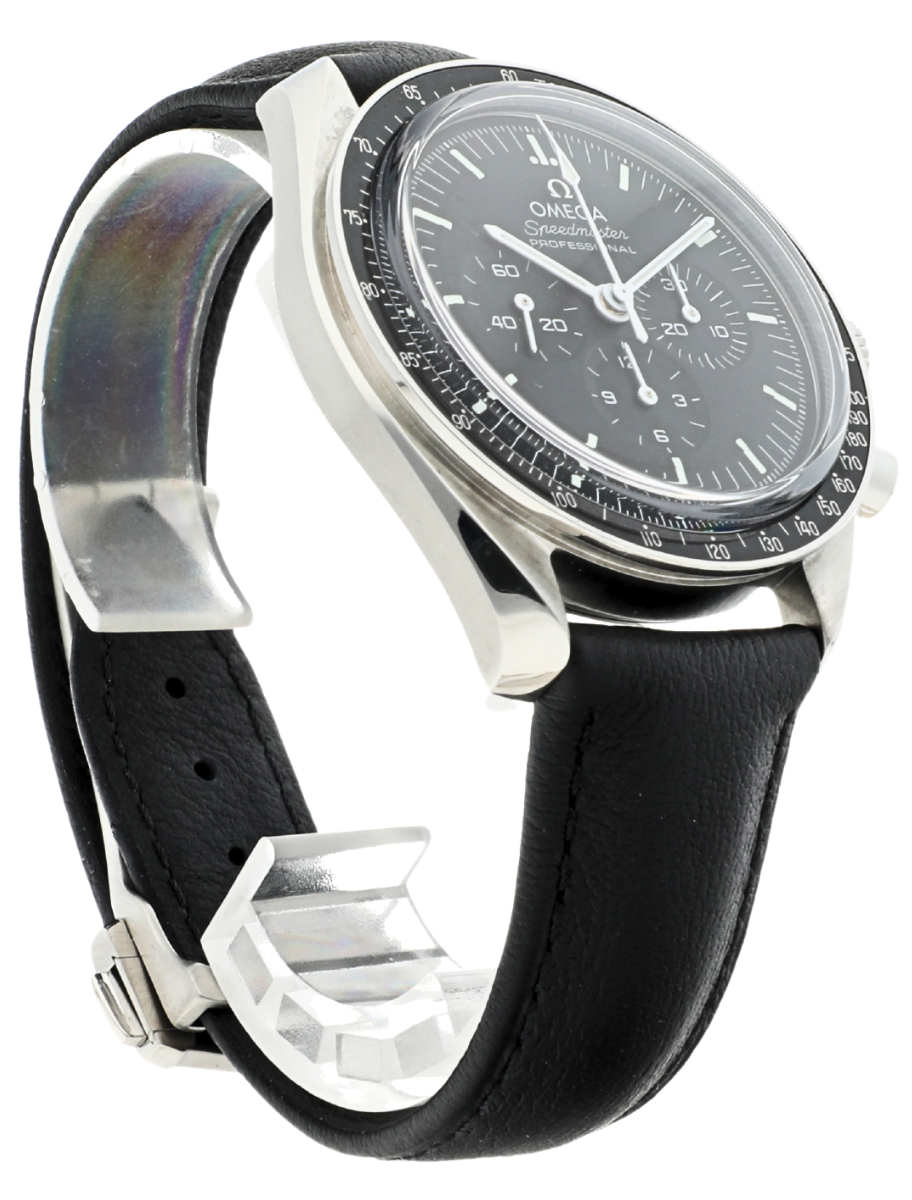 Omega Speedmaster Professional Moonwatch angled front left view