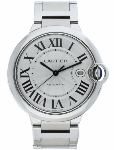 Cartier Ballon Bleu 42mm front facing view