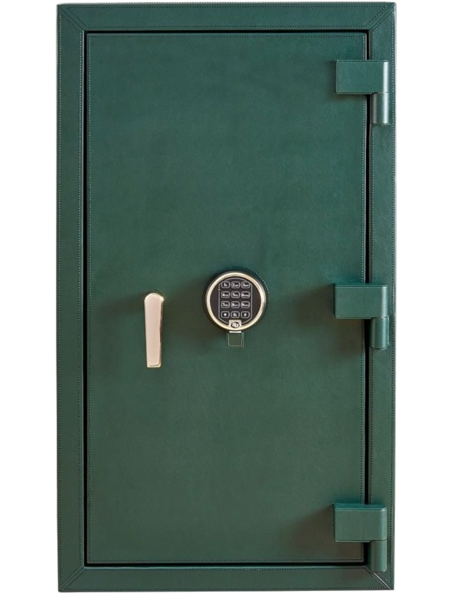 Closed Wolf Winder Safe configured for 12 winders and 3 drawers