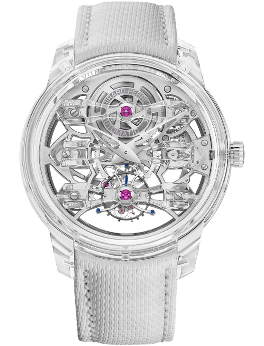 Quasar Light Tourbillon With Three Bridges