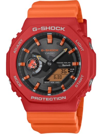 G-Shock wristwatch with carbon and bio-based resin case, and bio-based resin band | Feldmar Watch Co. G-Shock wristwatch with carbon and bio-based resin case, and bio-based resin band