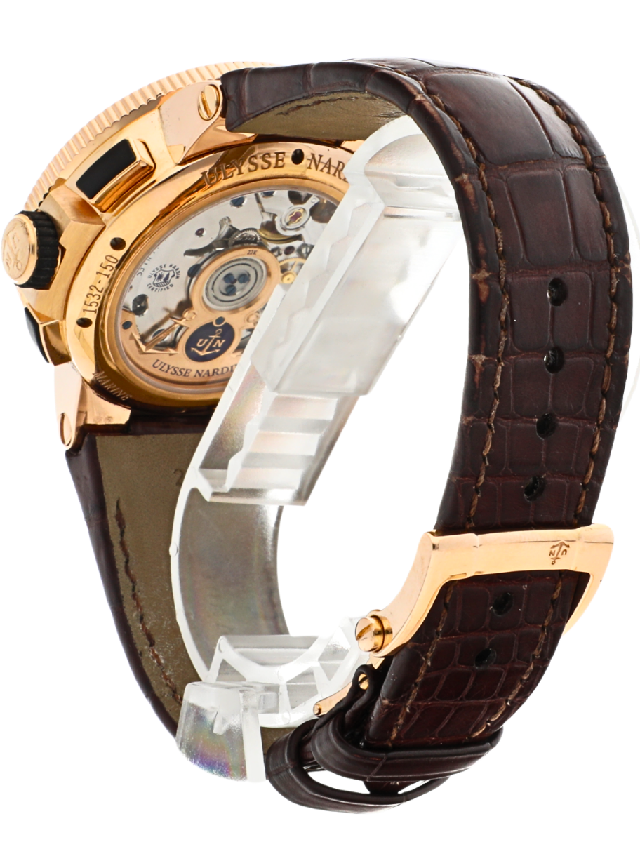 Ulysse Nardin Marine Chronograph angled back right view