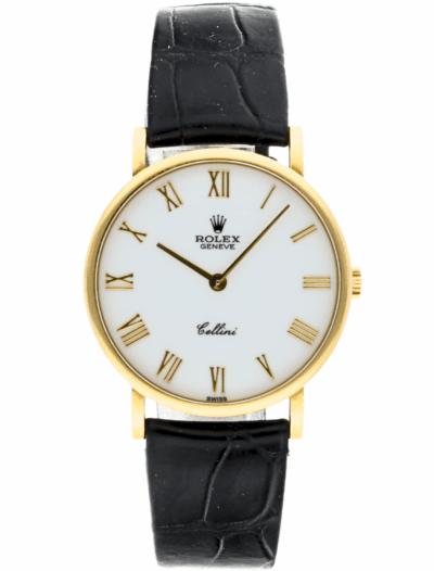 Rolex Cellini front facing view