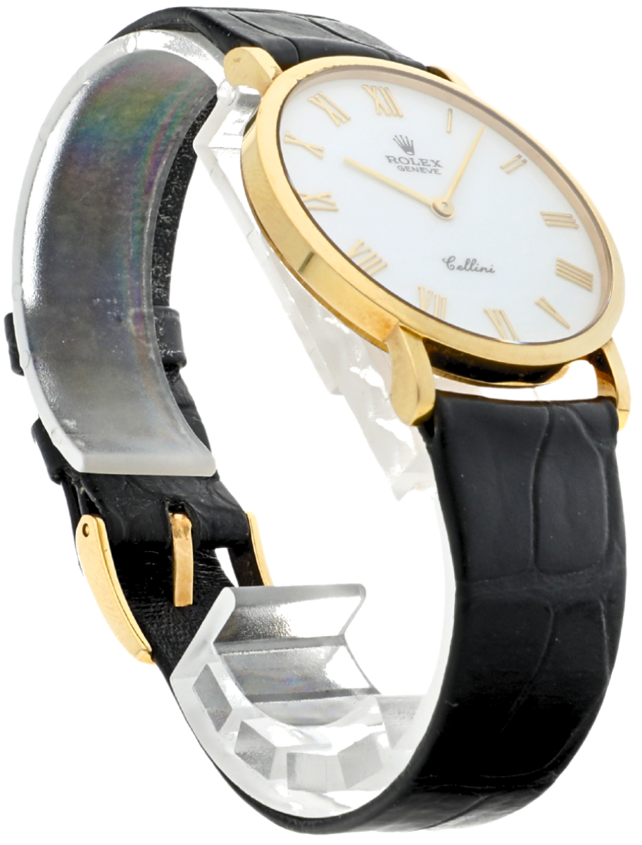 Rolex Cellini angled front left view