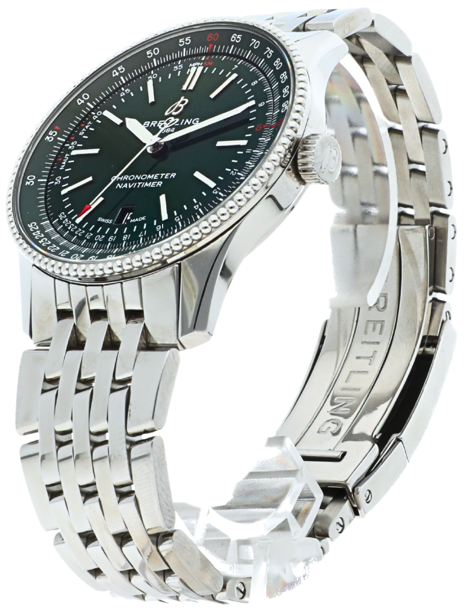 Breitling Navitimer 41 angled front right view
