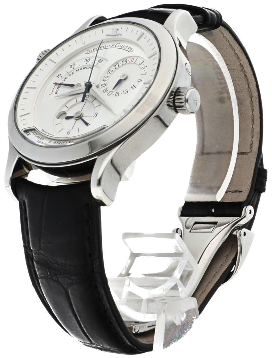Jaeger LeCoultre Master Geographic angled front right view