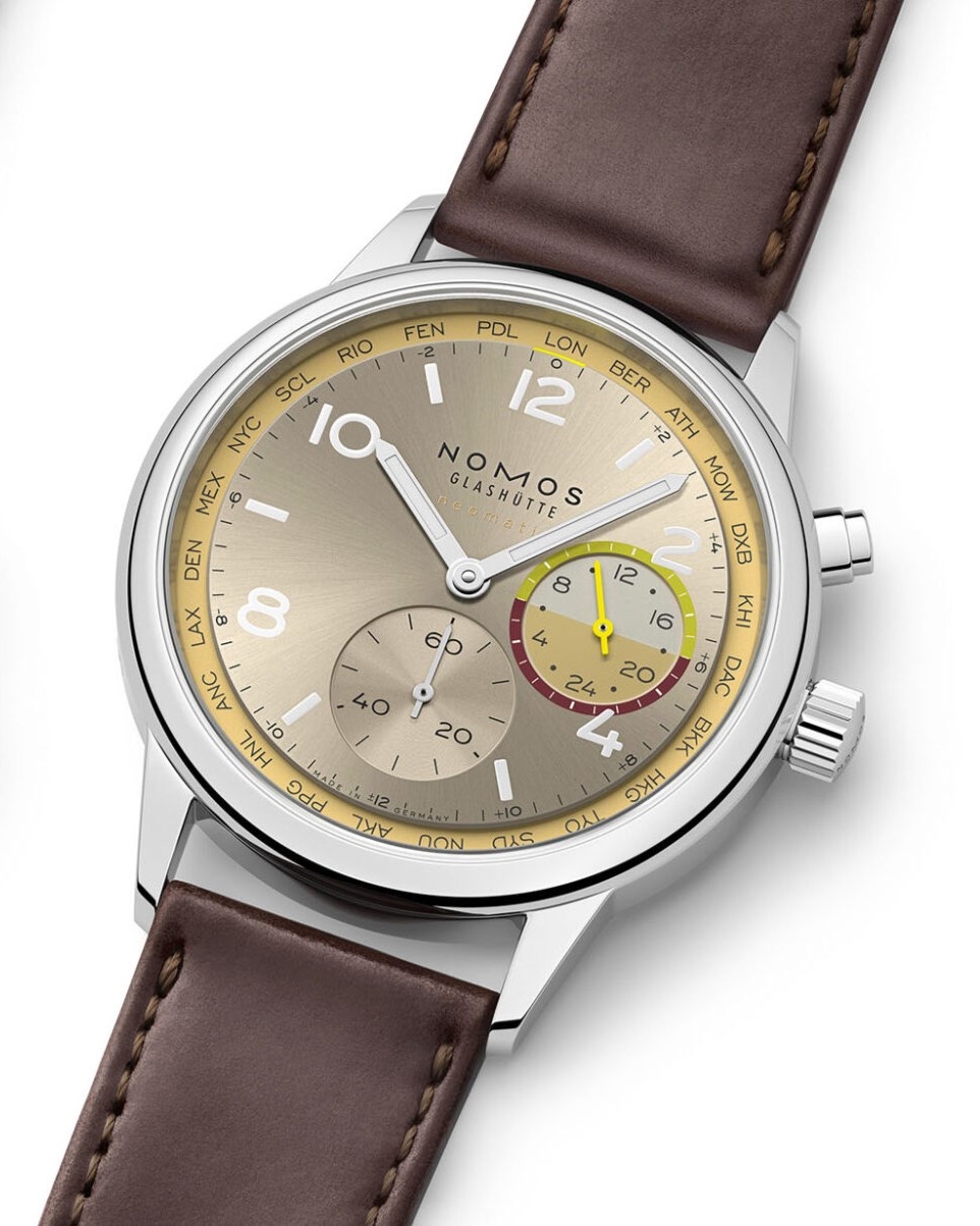 NOMOS Club Sport neomatik Worldtimer Reverie