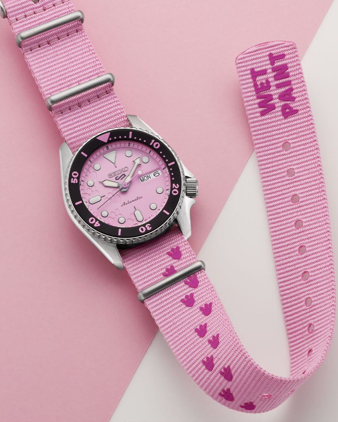 Seiko 5 Sports SKX series Pink Panther