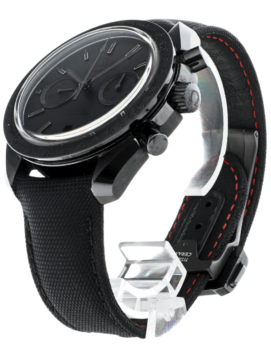 Omega Speedmaster DSOTM angled front right view