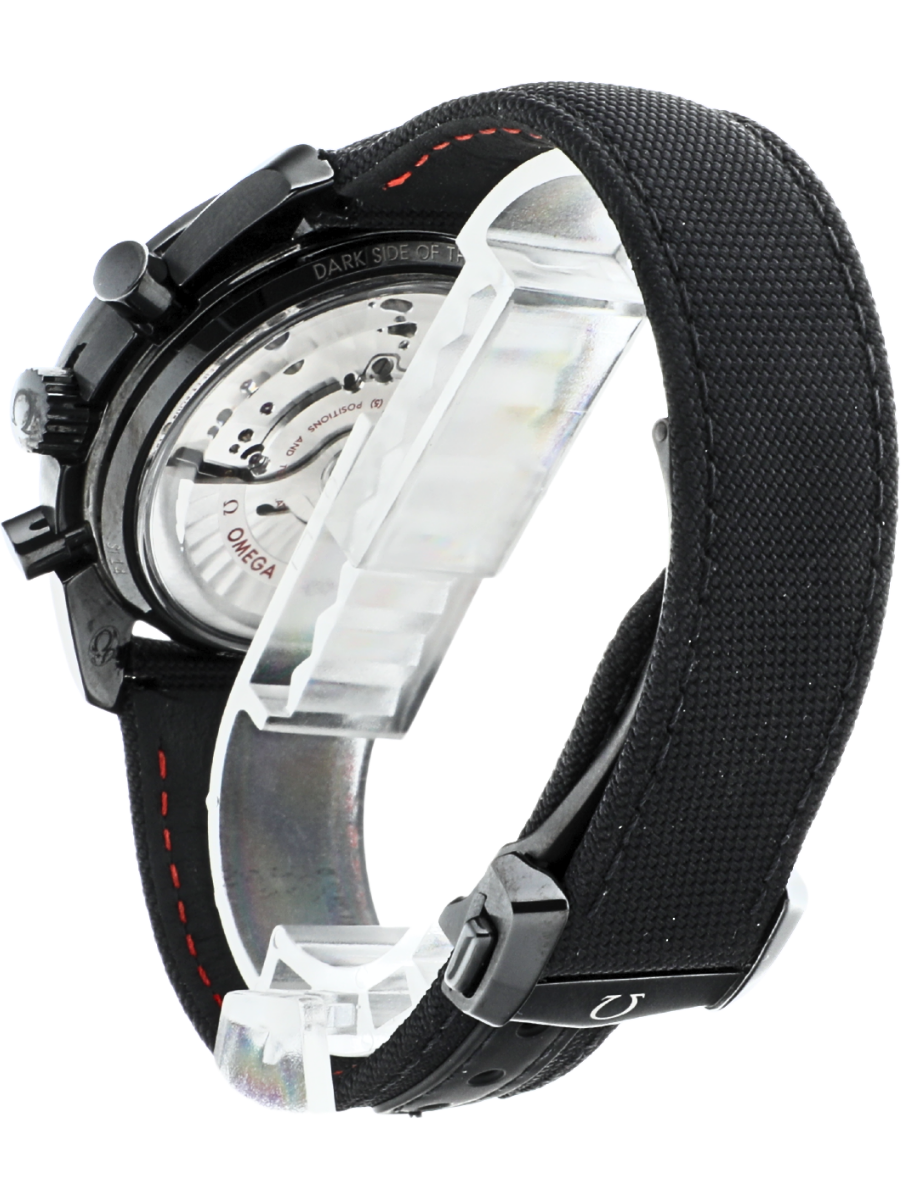 Omega Speedmaster DSOTM angled back right view