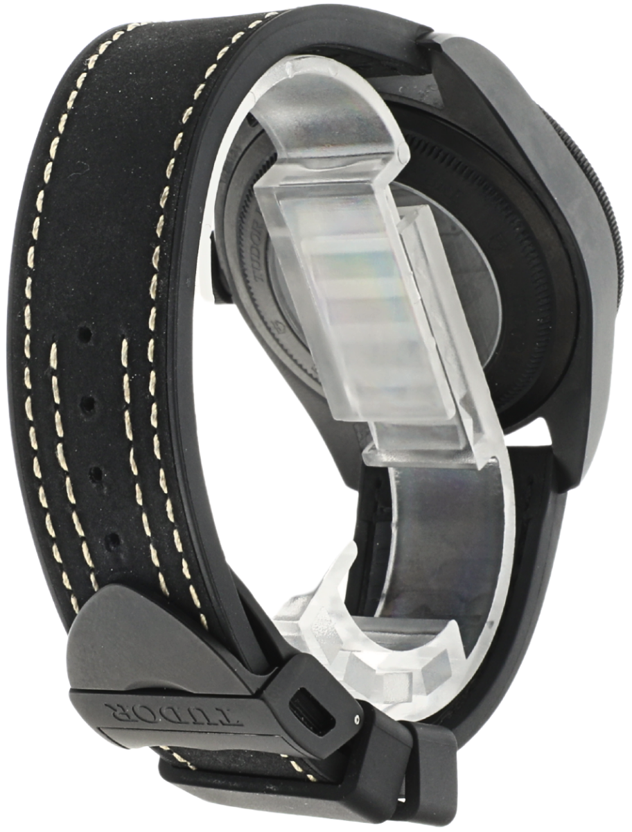 Tudor Black Bay Ceramic angled back left view