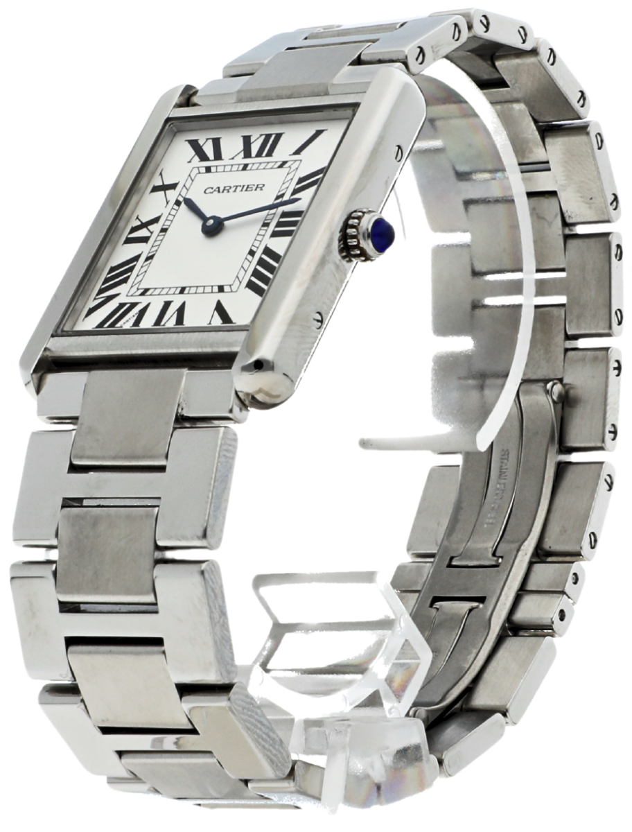 Cartier Tank Solo angled front right view