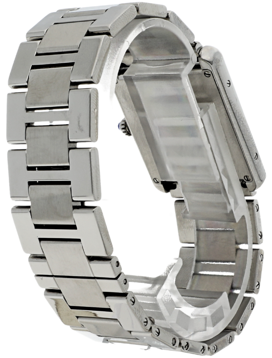 Cartier Tank Solo angled back left view