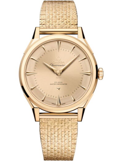 Constellation Observatory wristwatch with Moonshine™ gold case, dial and bracelet