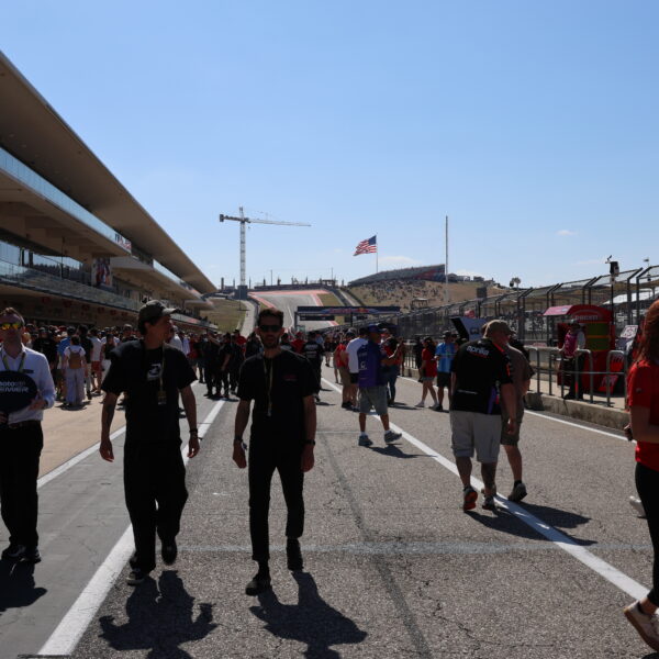 Photo from the pits of COTA