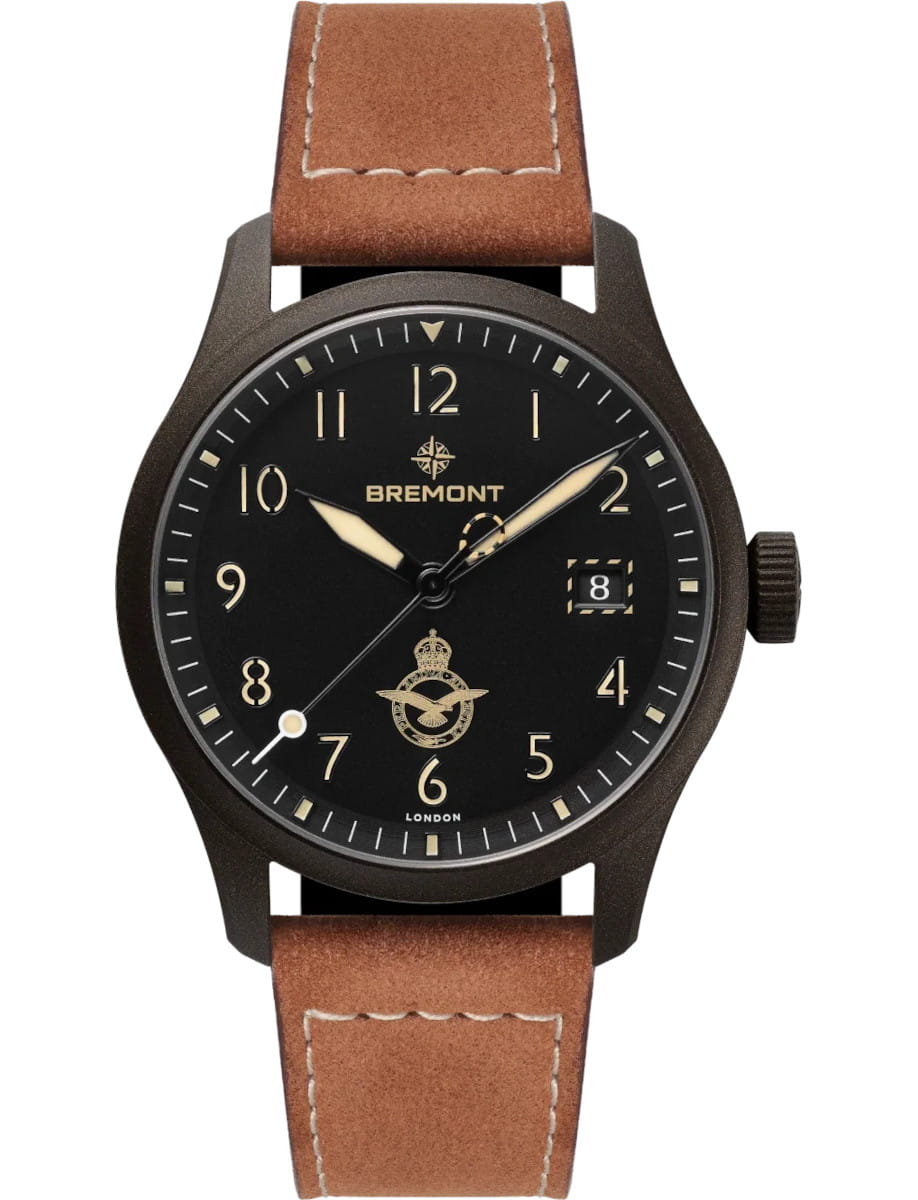 HMAF Altitude 39mm Date Leather Strap
