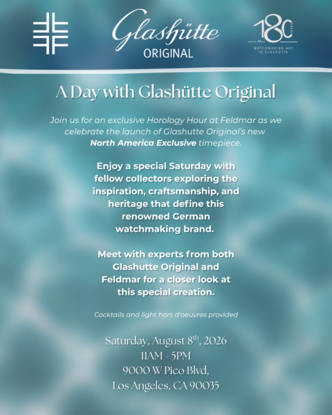 Glashutte Original Horology Hour Invite