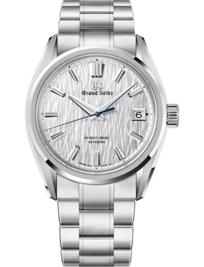 Grand Seiko wristwatch with Ever brilliant steel case and bracelet, and silvery-white dial. | Feldmar Watch Co. Grand Seiko wristwatch with Ever brilliant steel case and bracelet, and silvery-white dial.