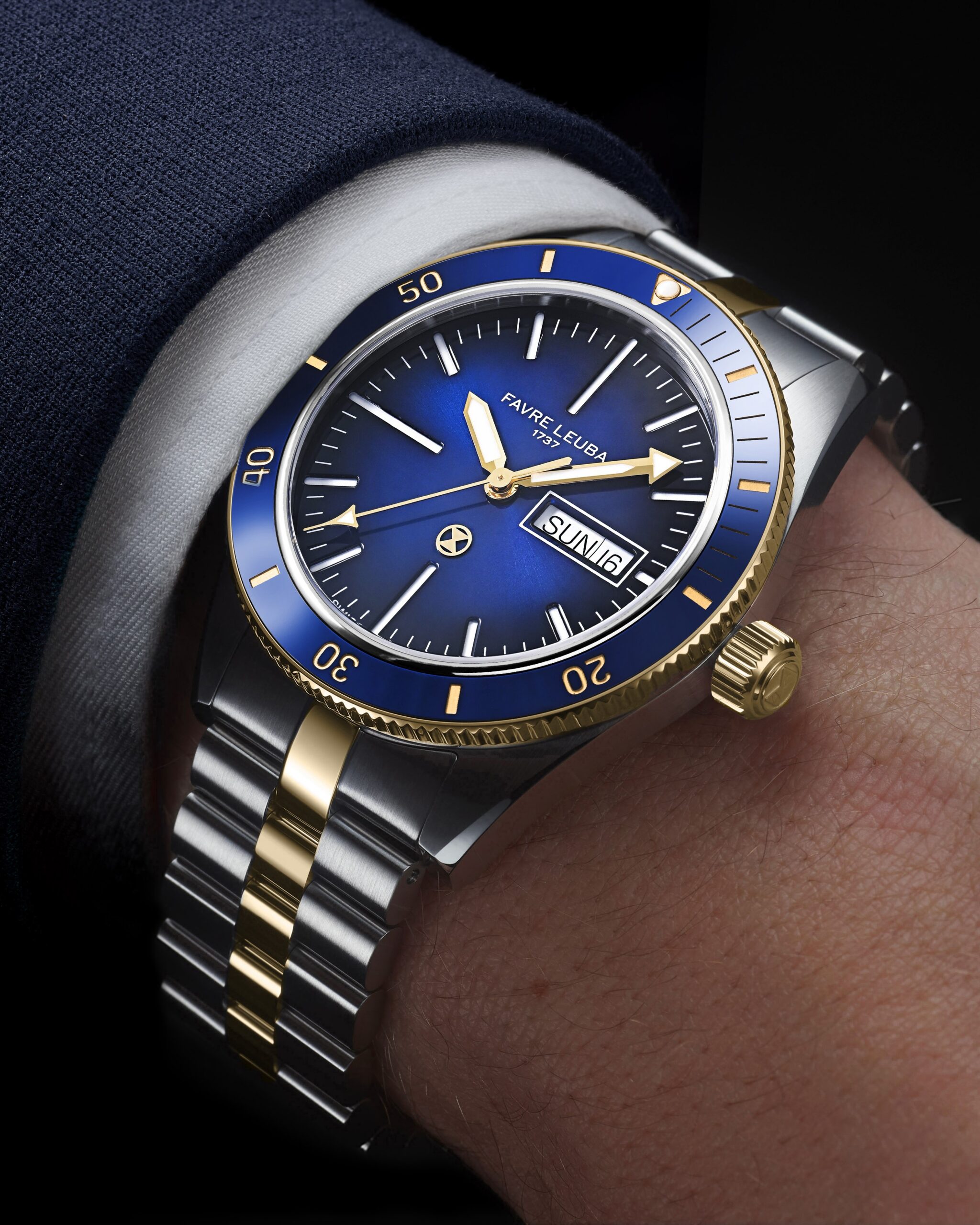 Favre Leuba Deep Raider Day Date